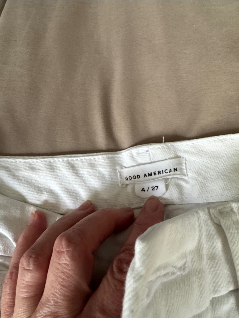 White Straight-Leg Jeans - Picture 2 of 7